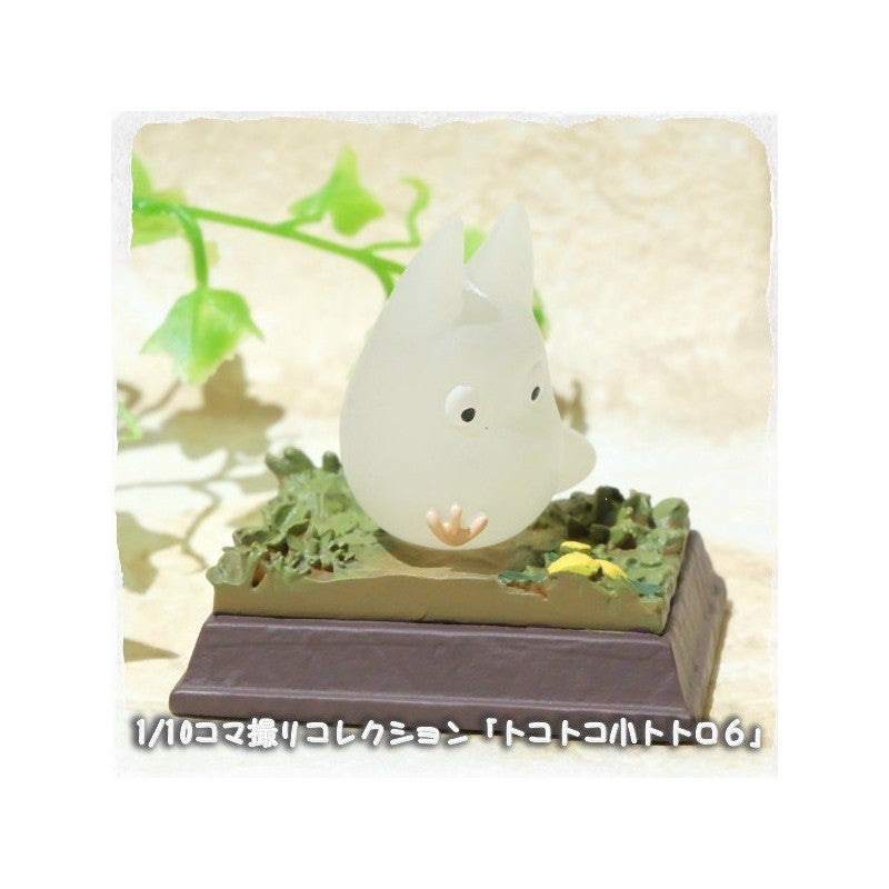 STATUE COLLECTION STOP MOTION TOTORO BLANC COURSE POSE 6 - MON VOISIN