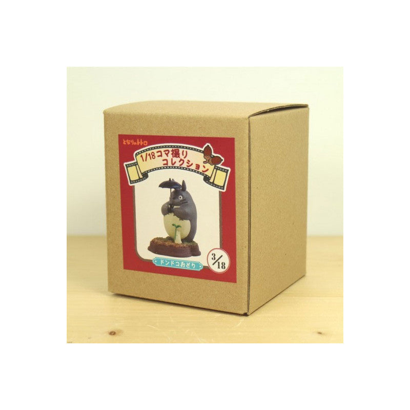 STATUE COLLECTION STOP MOTION TOTORO GRIS DONDOKO POSE 3 - MON VOISIN