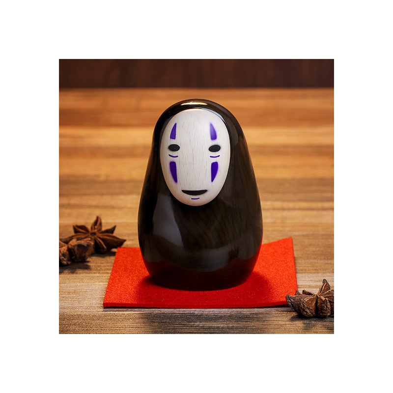 STATUE EN BOIS LAQUÉ NO FACE - LE VOYAGE DE CHIHIRO