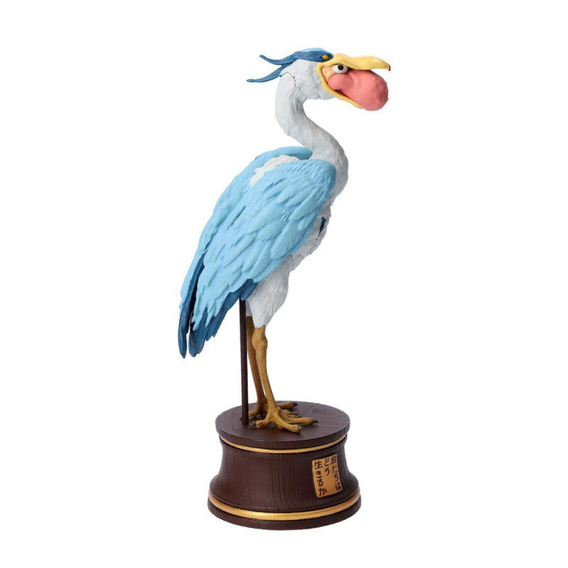 STATUE HÉRON BLEU - LE GARÇON ET LE HÉRON
