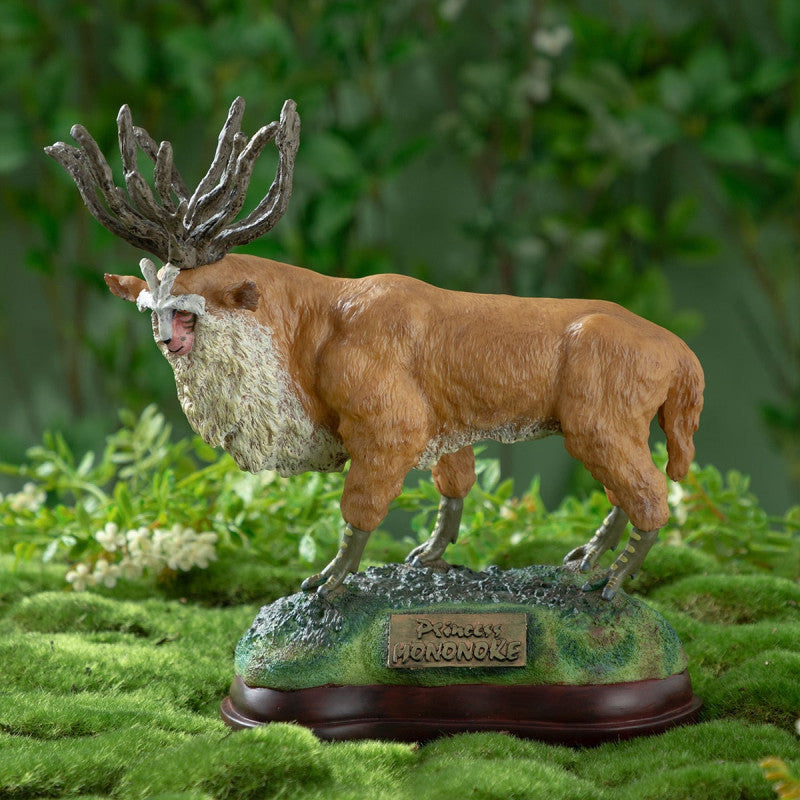 STATUE MUSICALE RÉSINE DIEU CERF - PRINCESSE MONONOKÉ
