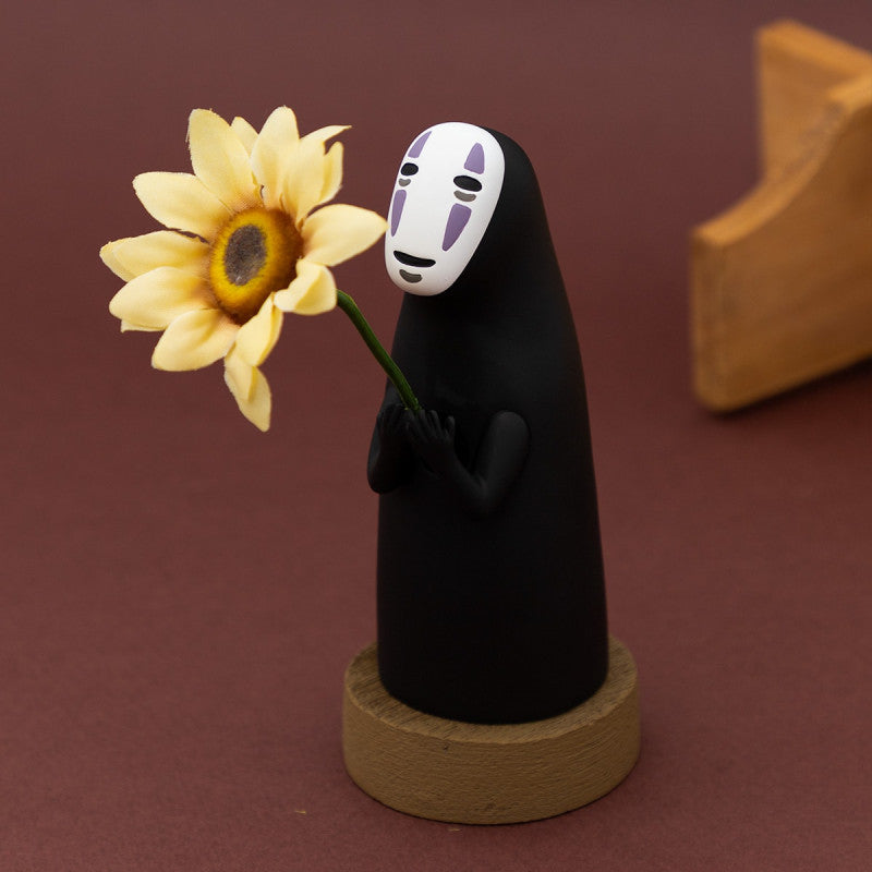 STATUE SOLIFLORE NO FACE DEBOUT - LE VOYAGE DE CHIHIRO