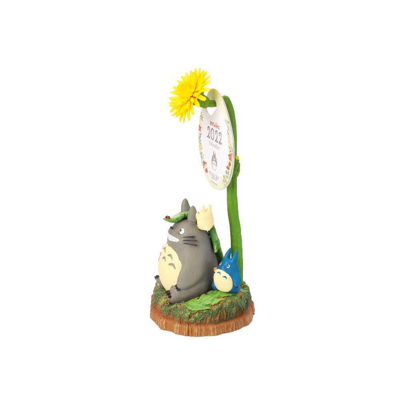 STATUE TOTORO ET SES AMIS SOUS UN PISSENLIT - MON VOISIN TOTORO