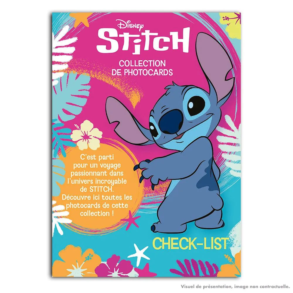 DISNEY - Stitch - Panini Photo Cards (1 col + 3 poch ) - FR