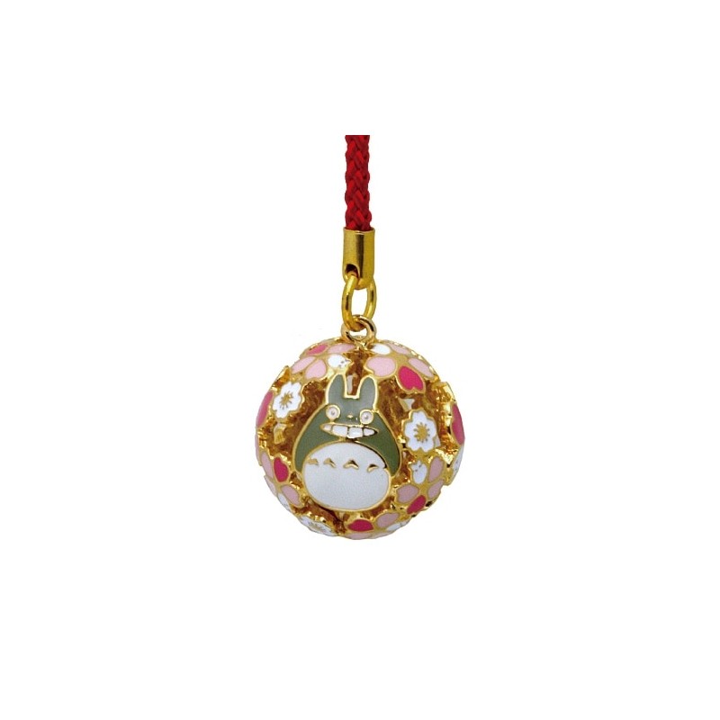 STRAP CLOCHETTE DORÉE TOTORO SAKURA - MON VOISIN TOTORO