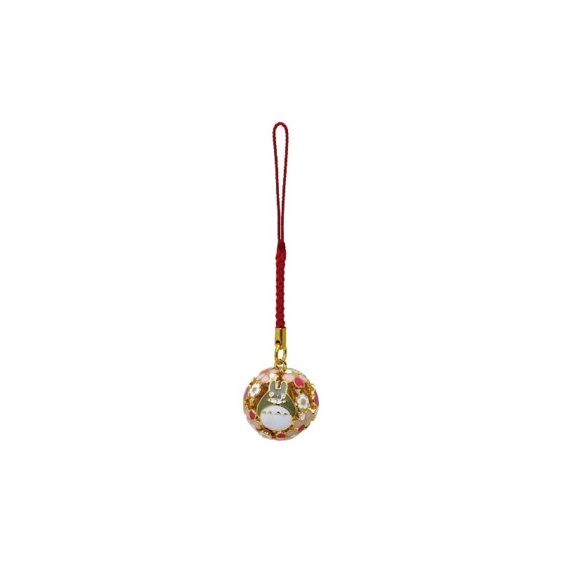 STRAP CLOCHETTE DORÉE TOTORO SAKURA - MON VOISIN TOTORO
