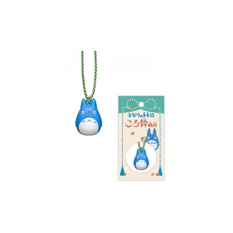STRAP CLOCHETTE NETSUKE TOTORO BLEU - MON VOISIN TOTORO