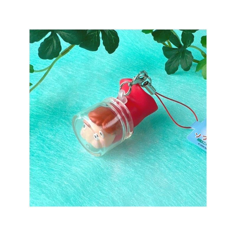 STRAP PONYO DANS SON BOCAL - PONYO SUR LA FALAISE