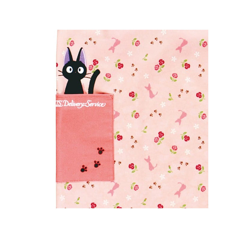 TABLIER JIJI & FLEURS 85X100 CM - KIKI LA PETITE SORCIÈRE