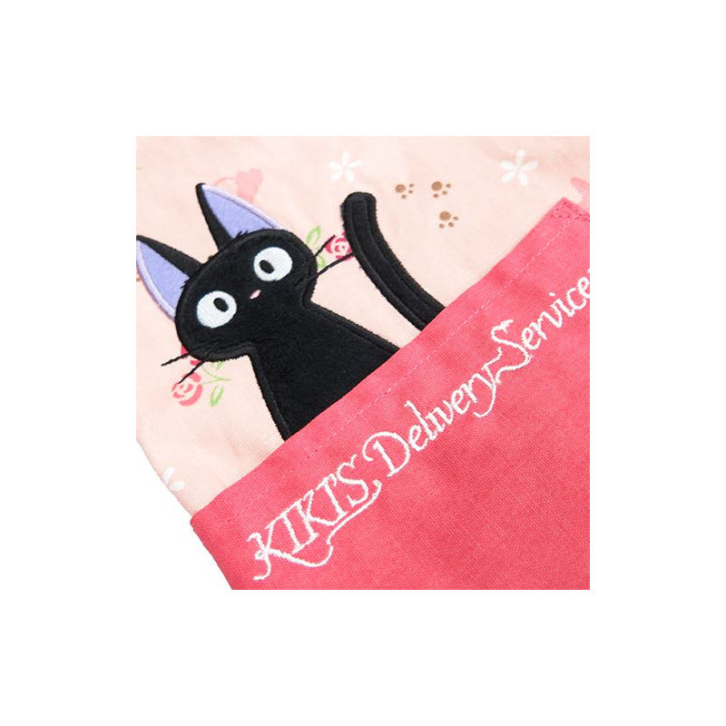 TABLIER JIJI & FLEURS 85X100 CM - KIKI LA PETITE SORCIÈRE