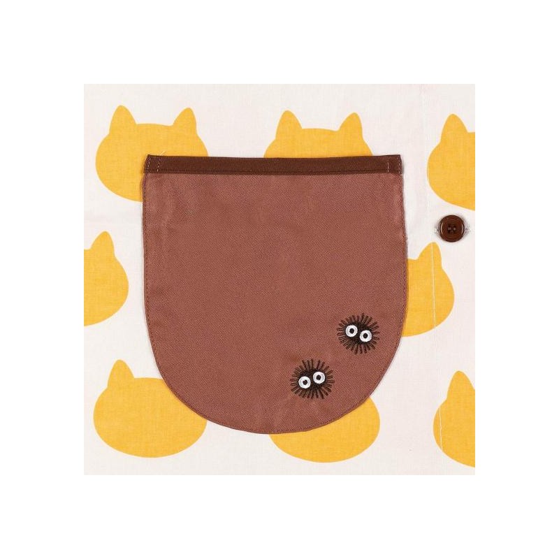TABLIER SILHOUETTE CHATBUS 84X61,5 CM - MON VOISIN TOTORO