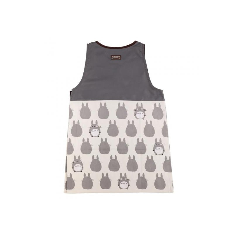 TABLIER SILHOUETTE TOTORO GRIS 84X61,5CM - MON VOISIN TOTORO