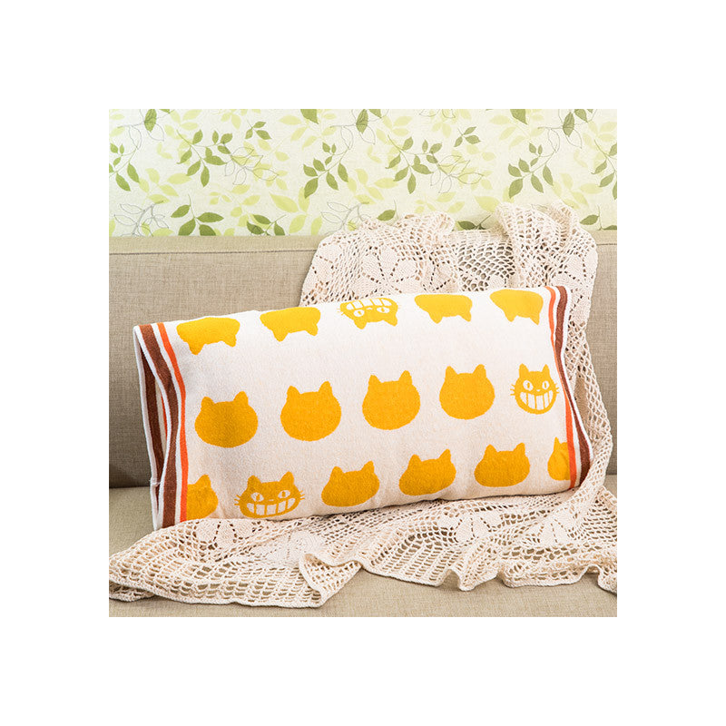 TAIE D'OREILLER SILHOUETTE CHATBUS - MON VOISIN TOTORO