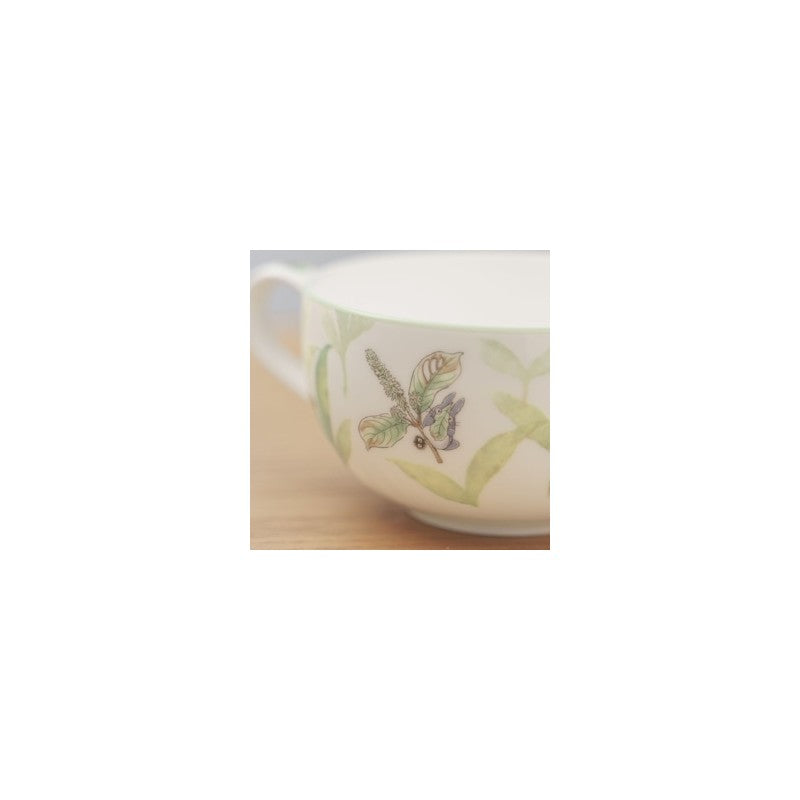 TASSE À SOUPE TOTORO SUR UNE FEUILLE - MON VOISIN TOTORO
