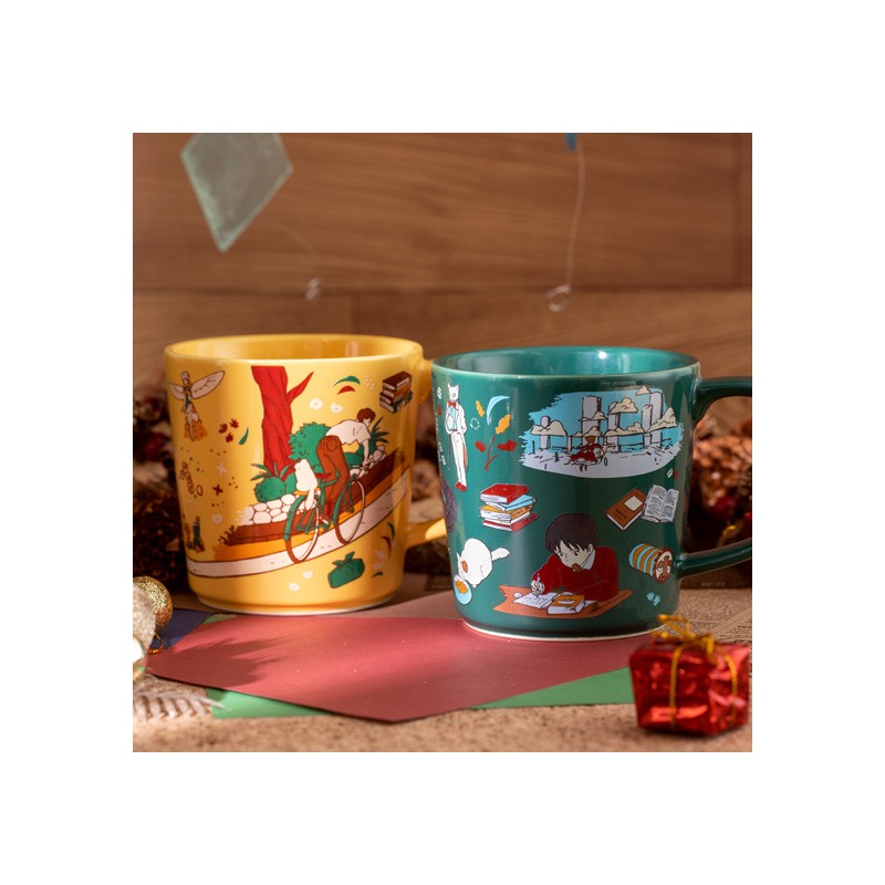 TASSE CÉRAMIQUE CHASSE AU CHAT - SI TU TENDS L'OREILLE