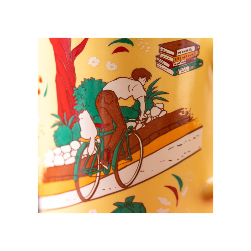 TASSE CÉRAMIQUE CHASSE AU CHAT - SI TU TENDS L'OREILLE