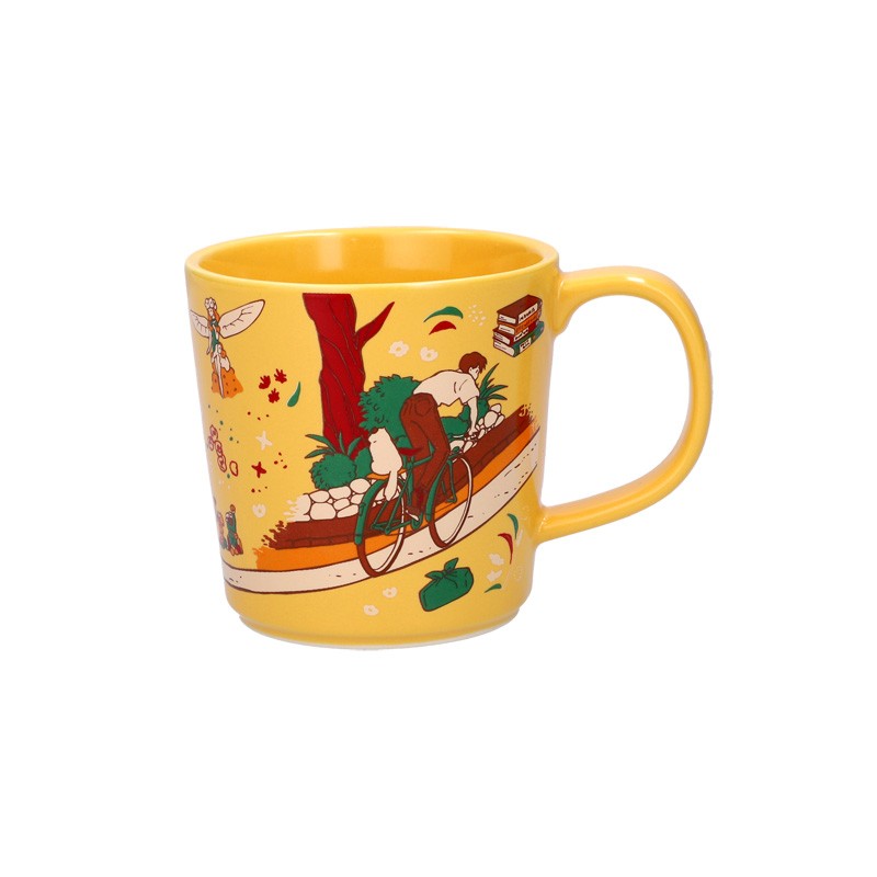 TASSE CÉRAMIQUE CHASSE AU CHAT - SI TU TENDS L'OREILLE