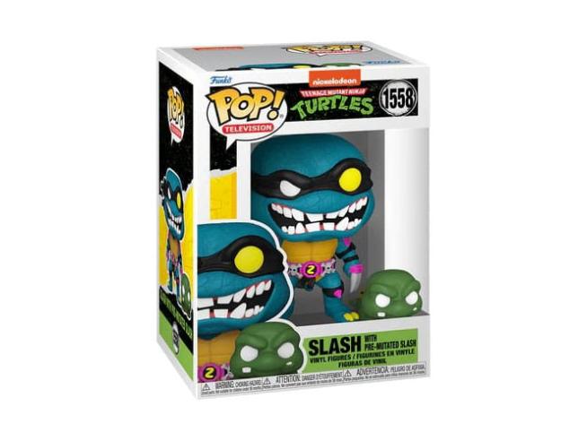 Funko Pop! TV: Teenage Mutant Ninja Turtles - Slash & Pre-mutated Slash - flash vidéo