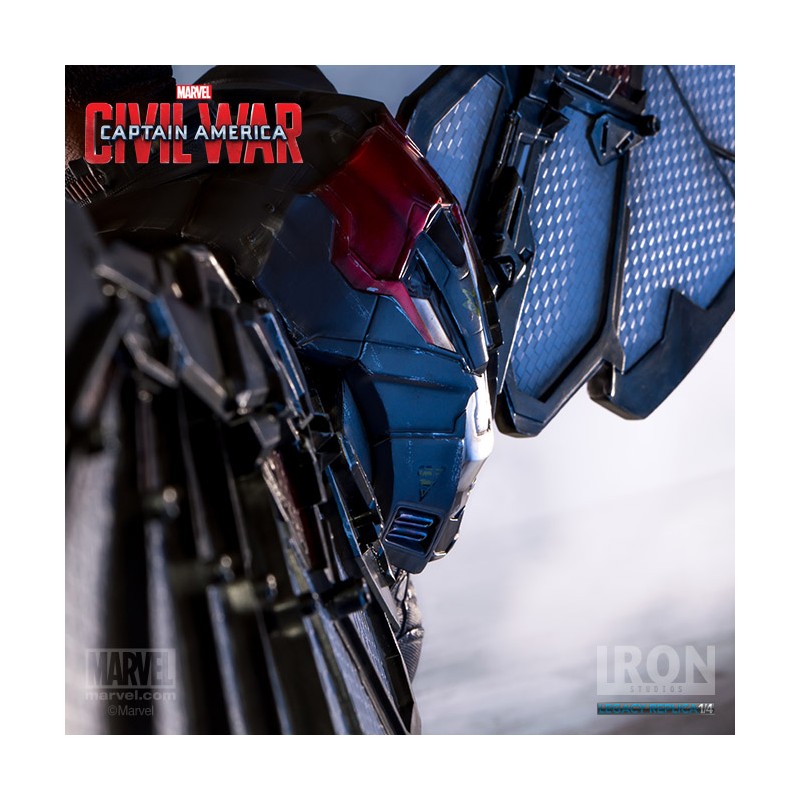 THE FALCON 1/4 STATUE - CACW - IRON STUDIOS