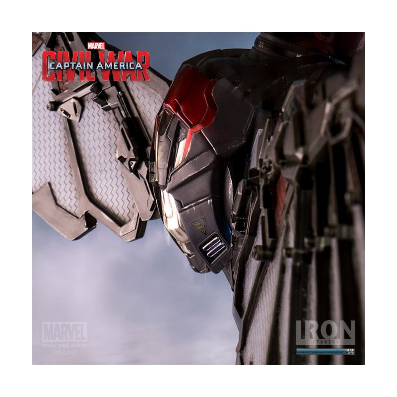 THE FALCON 1/4 STATUE - CACW - IRON STUDIOS