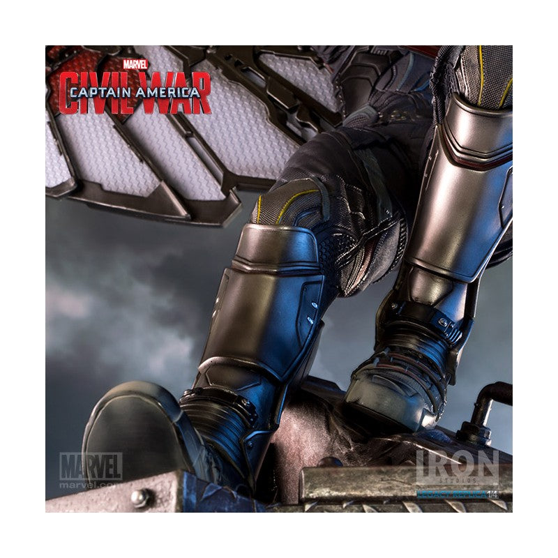THE FALCON 1/4 STATUE - CACW - IRON STUDIOS