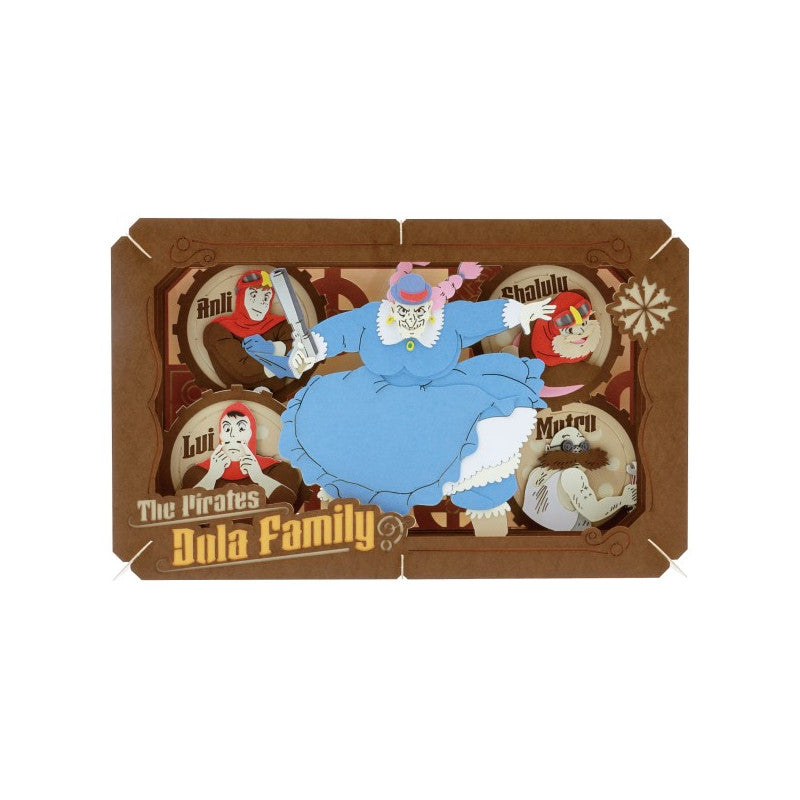 THÉÂTRE DE PAPIER LA FAMILLE PIRATE DE DORA - LE CHÂTEAU DANS LE CIEL