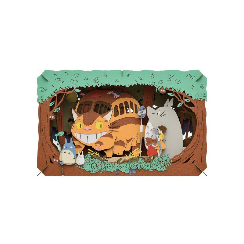 THÉÂTRE DE PAPIER L’ARRIVÉE DU CHATBUS - MON VOISIN TOTORO