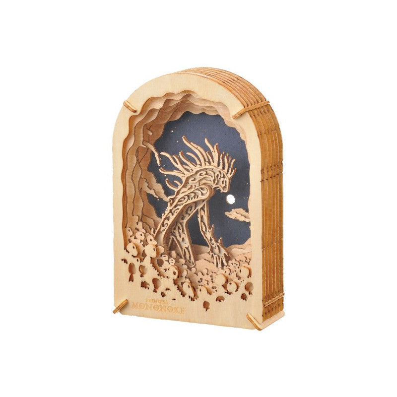 THÉÂTRE DE PAPIER STYLE BOIS DAIDARABOTCHI - PRINCESSE MONONOKÉ