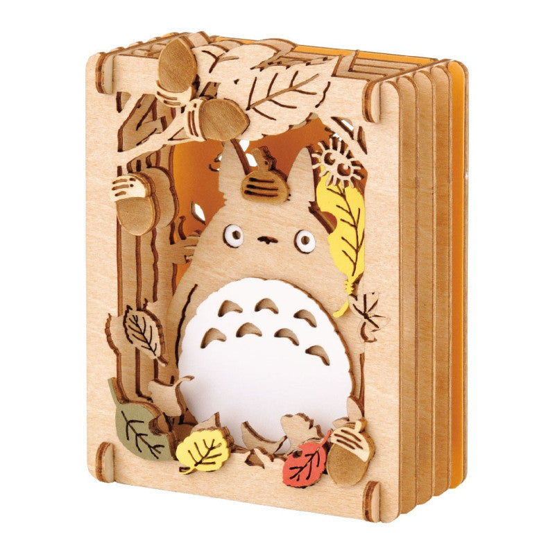 THÉÂTRE DE PAPIER STYLE BOIS TOTORO FORÊT - MON VOISIN TOTORO