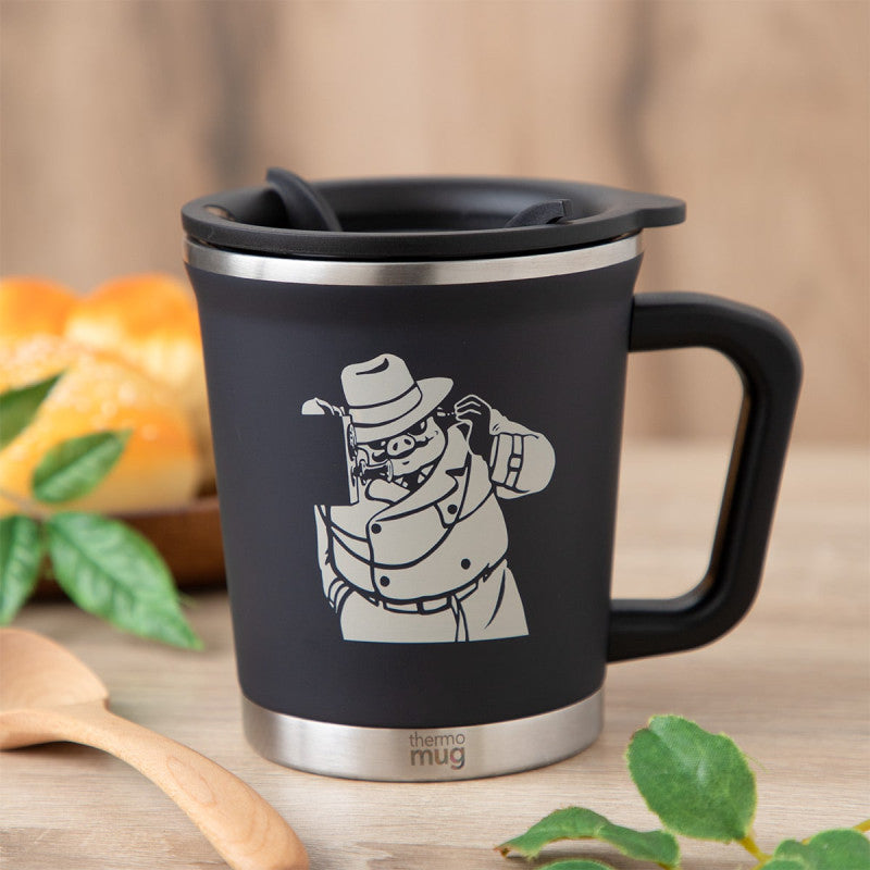 THERMO MUG MAT MARCO TÉLÉPHONE - PORCO ROSSO