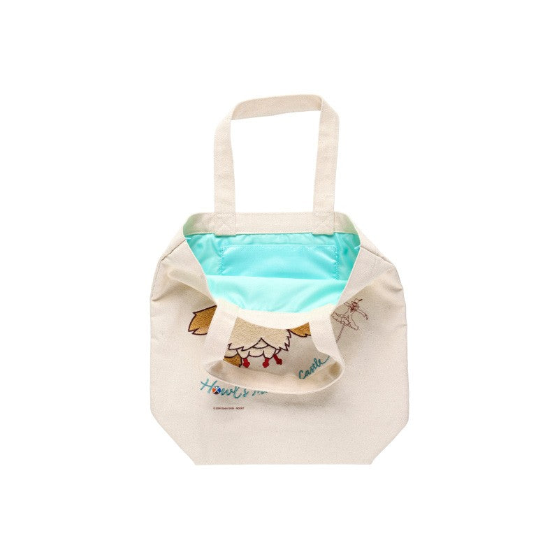 TOTE BAG BRODÉ HINH VOLANT - LE CHÂTEAU AMBULANT