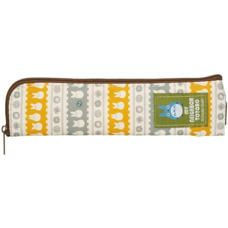 TROUSSE AVEC LANIÈRE CUIR TOTORO BLANC - MON VOISIN TOTORO