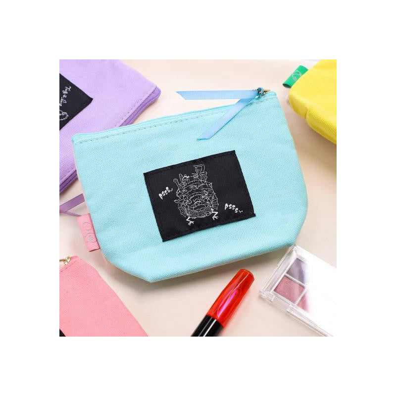 TROUSSE BRODÉE CALICIFER - LE CHÂTEAU AMBULANT