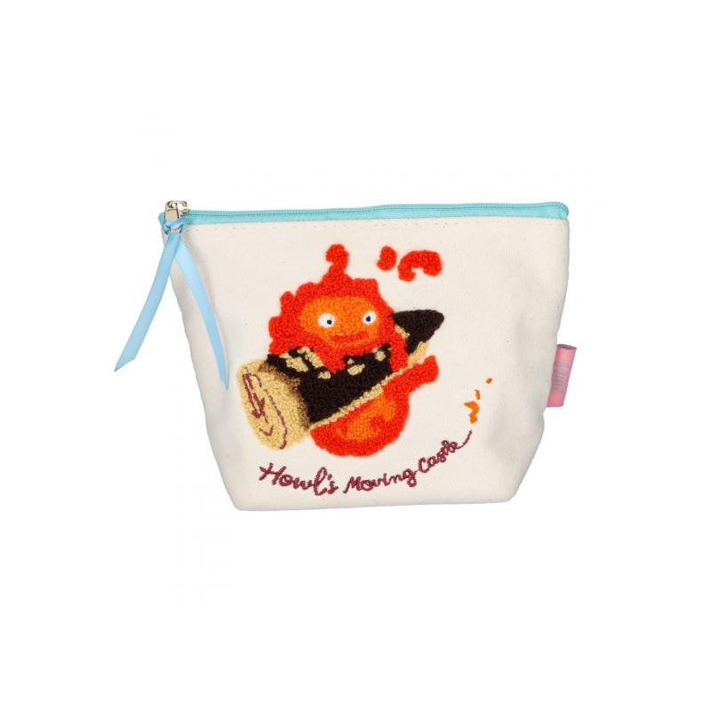 TROUSSE BRODÉE CALICIFER - LE CHÂTEAU AMBULANT