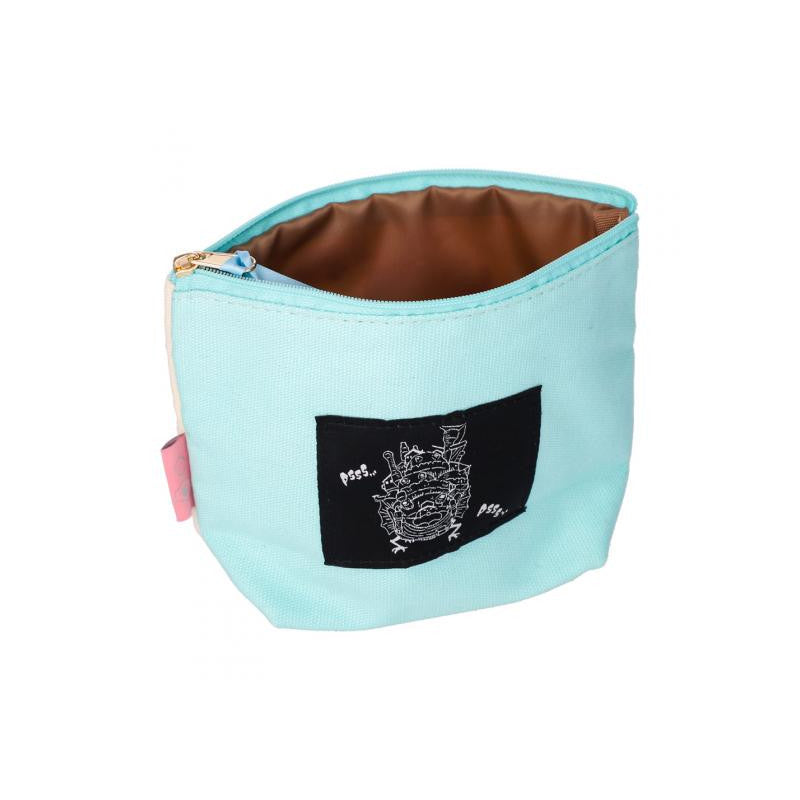 TROUSSE BRODÉE CALICIFER - LE CHÂTEAU AMBULANT