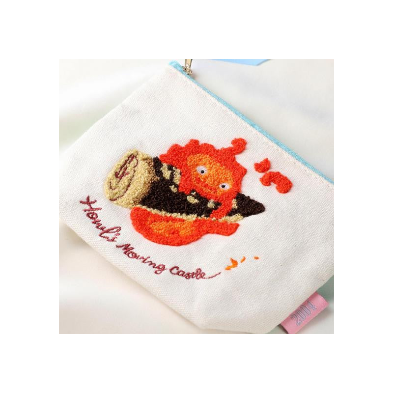 TROUSSE BRODÉE CALICIFER - LE CHÂTEAU AMBULANT