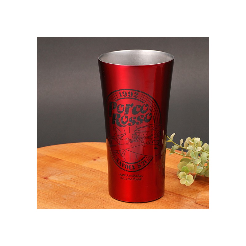 TUMBLER METAL 400 ML QUI EST INCROYABLE ? - PORCO ROSSO