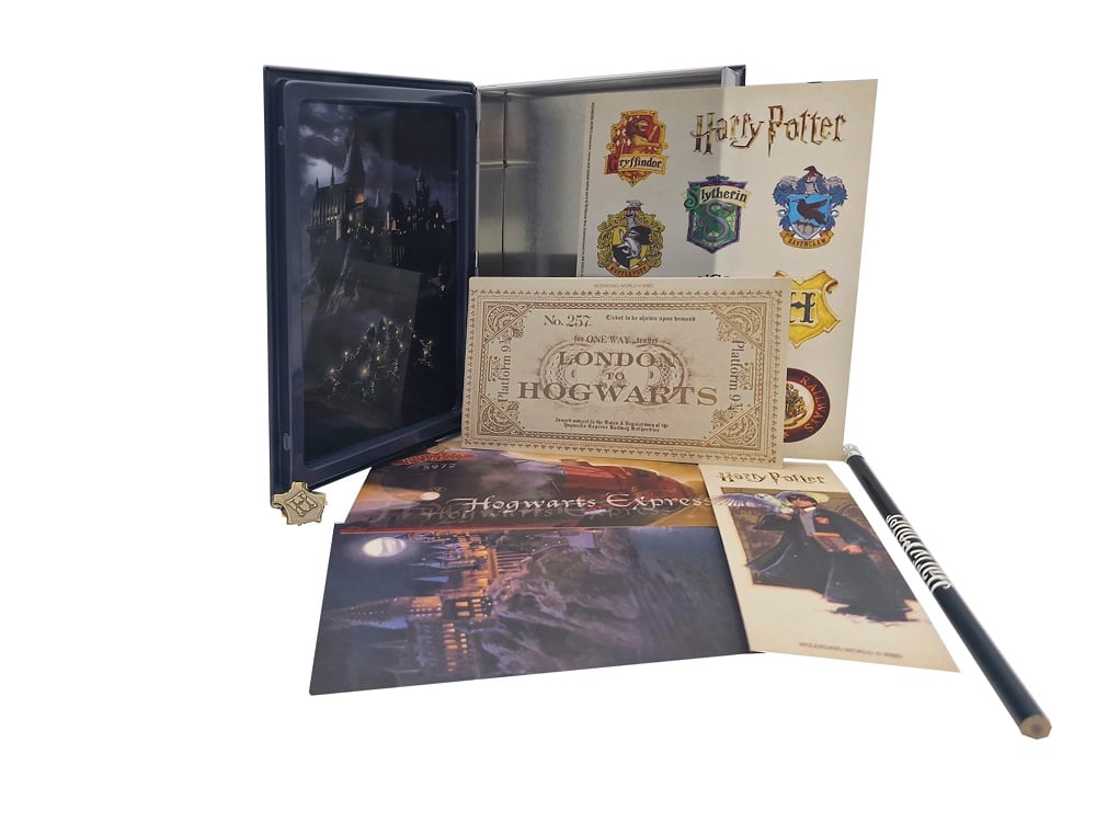 Harry Potter - Harry Potter à l'école des sorciers Boîte Collector Papeterie 7 pièces - flash vidéo