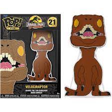 Funko Pop! Pin: Jurassic Park - Velociraptor - flash vidéo