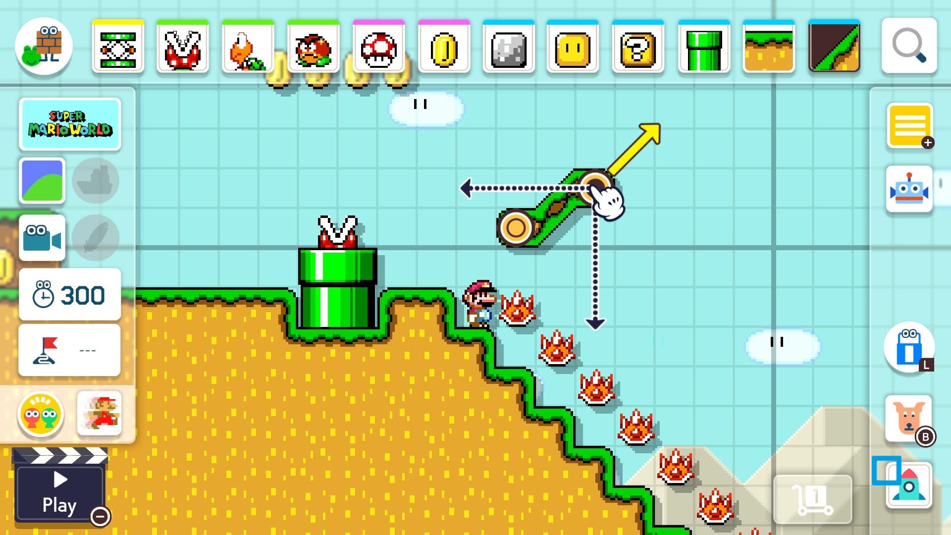 Super Mario Maker 2 - flash vidéo