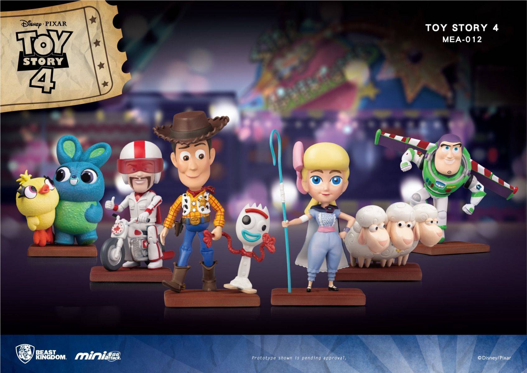 Disney - MEA-012 Toy Story 4 Woody & Forky - flash vidéo