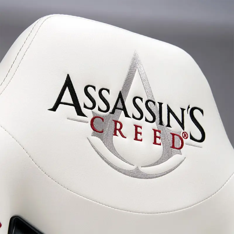 Subsonic - Assassin's Creed - Chaise Gaming Junior Blanche et Rouge - flash vidéo