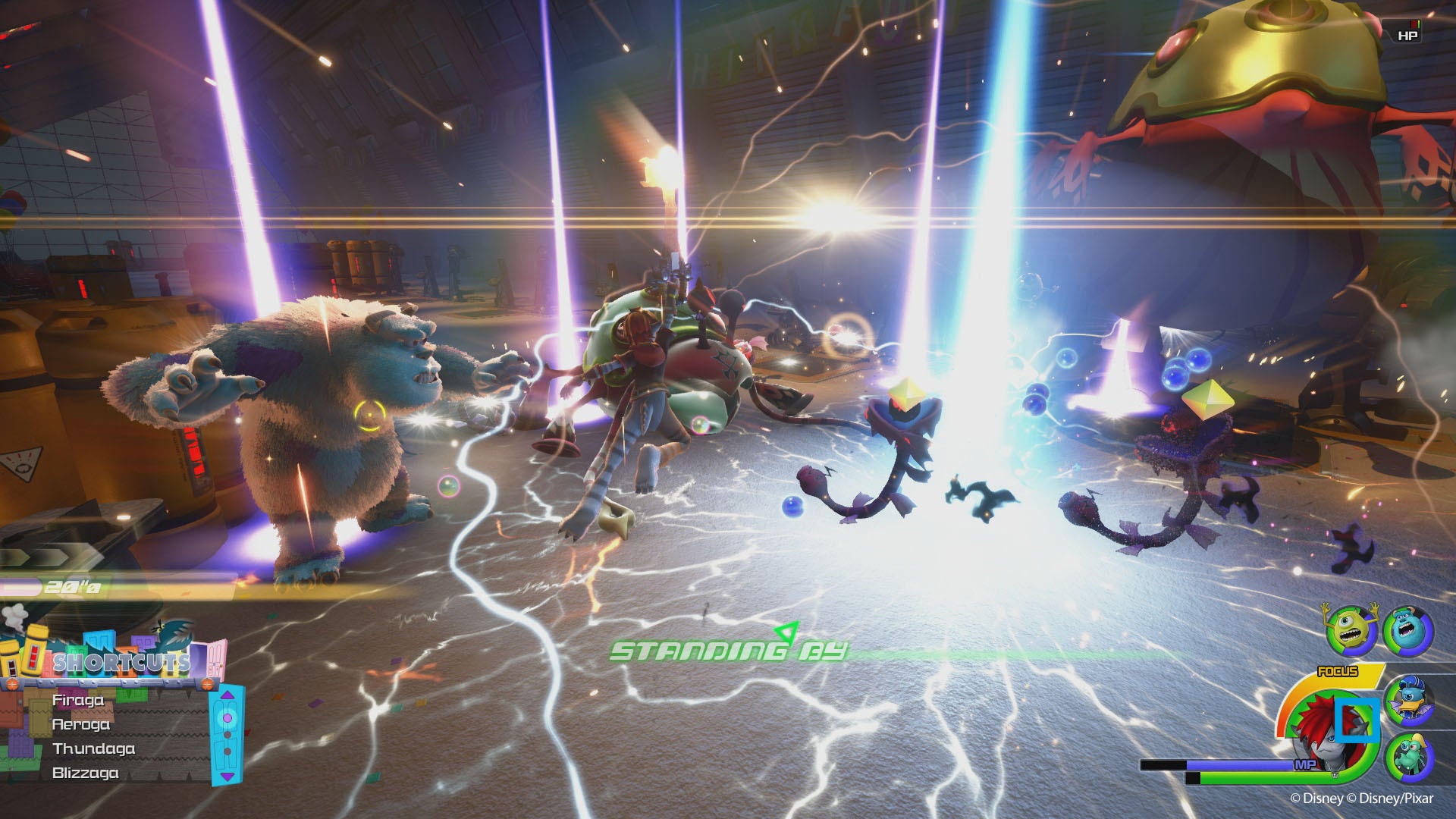 Kingdom Hearts III Deluxe Edition - flash vidéo