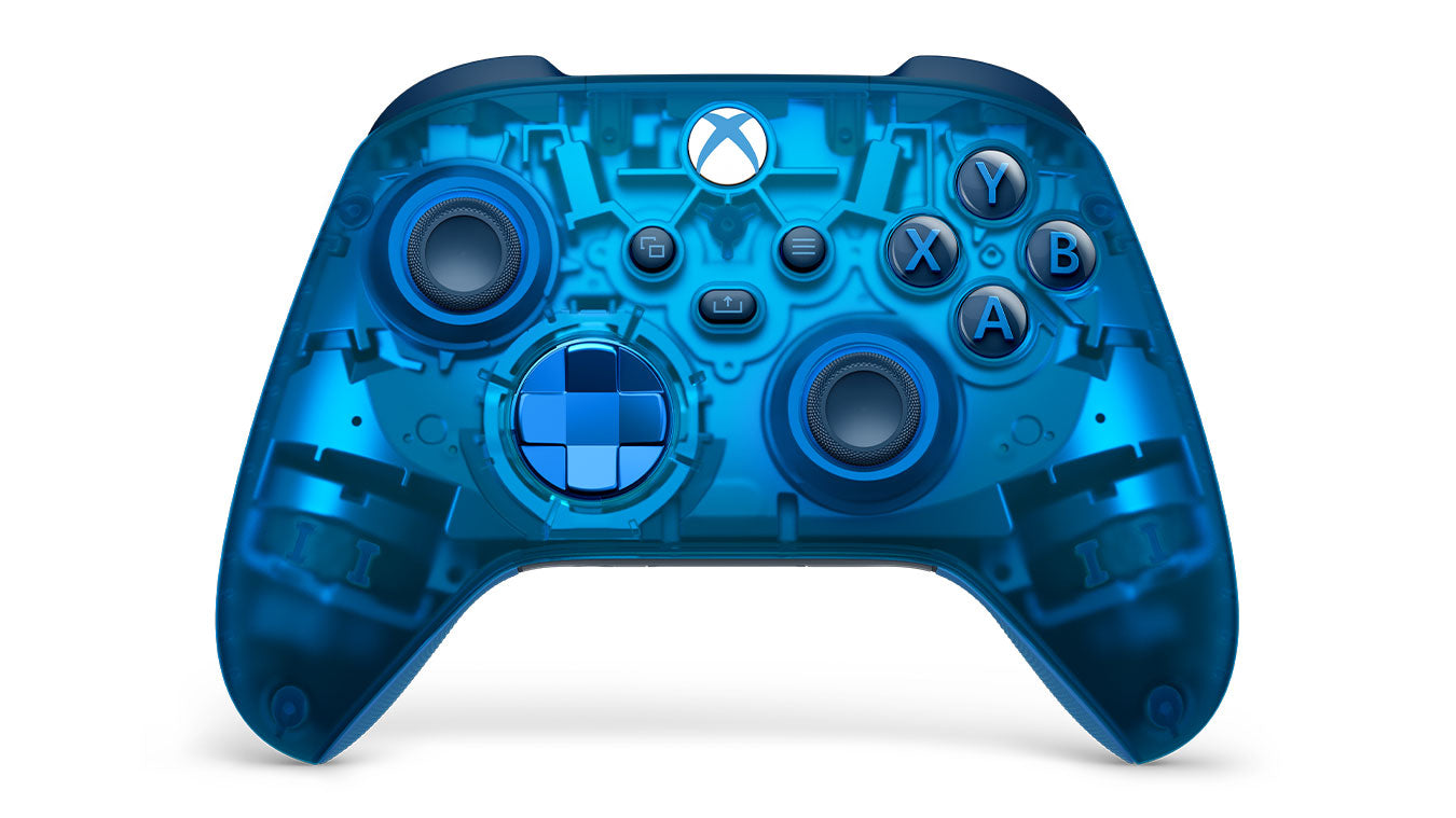 Manette sans fil Xbox Sky Cipher Special Edition pour Xbox Series X|S, Xbox One, Windows 10 et Mobile - flash vidéo
