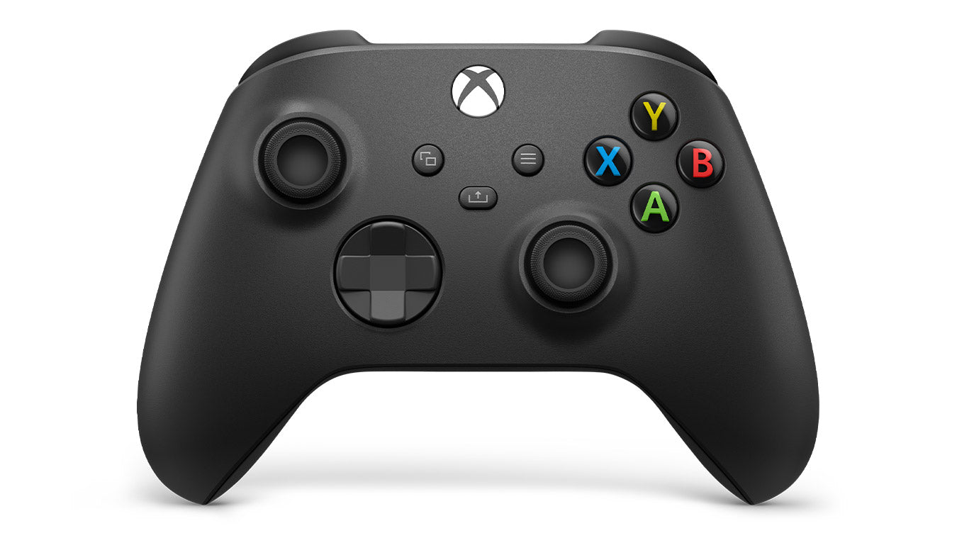 Manette sans fil Xbox Carbon Black pour Xbox Series X|S, Xbox One, Windows 10 et Mobile - flash vidéo
