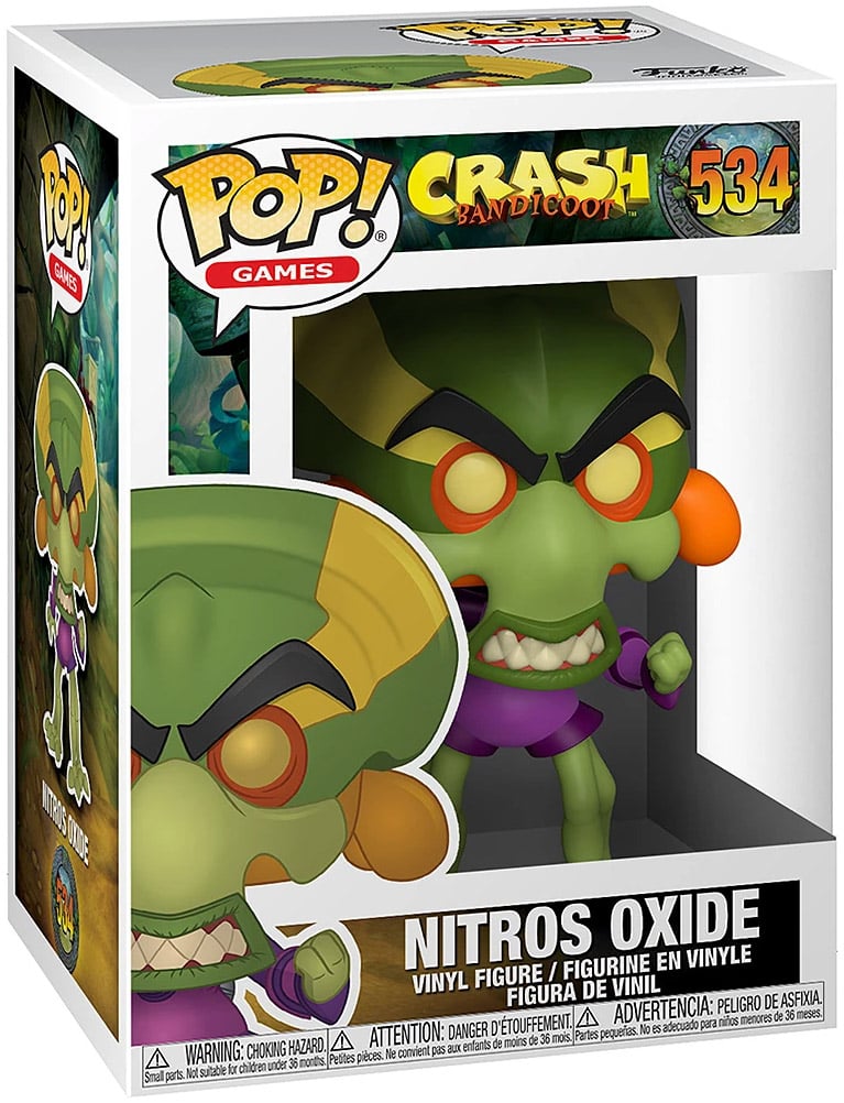 Funko Pop! Games Crash Bandicoot S3 Nitros Oxide ENG Merchandising - flash vidéo