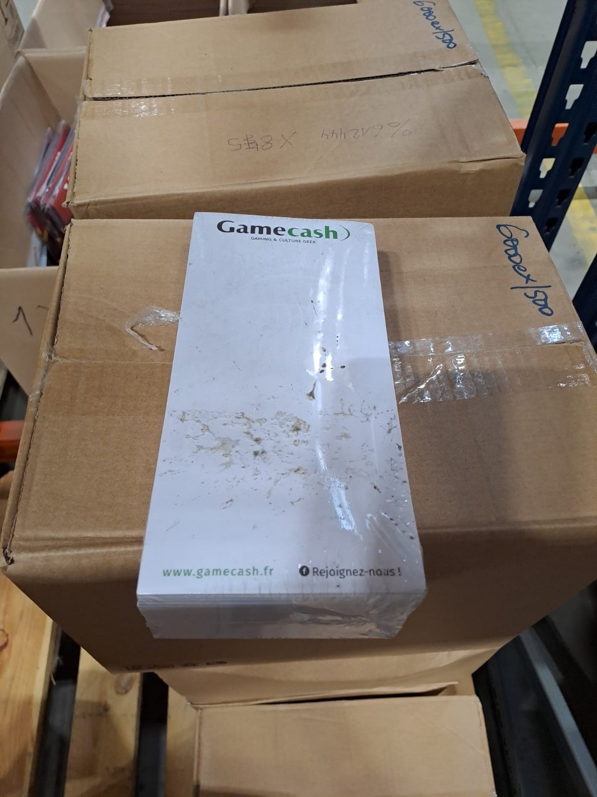 500 fiches caisse format 10 x 21 cm - flash vidéo