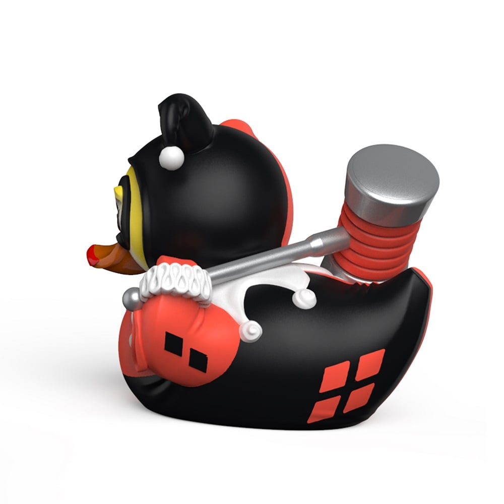 Numskull - Mini TUBBZ Canard de bain - DC Comics - Harley Quinn (Édition baignoire) - 8cm - flash vidéo