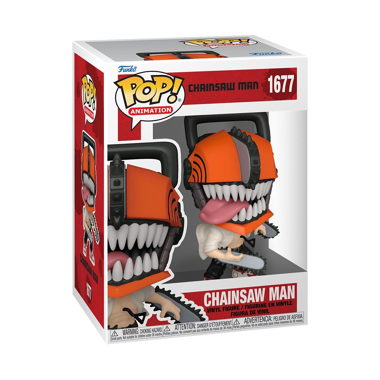 Funko Pop! Animation: Chainsaw Man - Chainsaw Man (Chance of Bloody Chase Edition) - flash vidéo