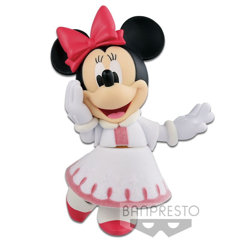 Disney Characters - Fluffy Puffy - Mickey & Minnie Minnie10cm - flash vidéo